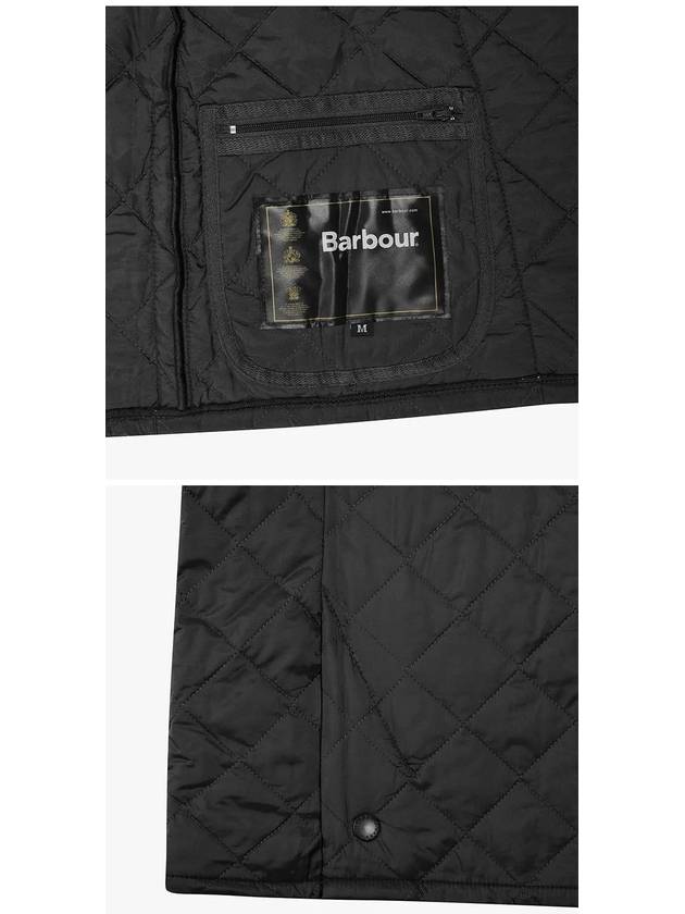 Heritage Liddesdale Quilted Padding Black - BARBOUR - BALAAN 4