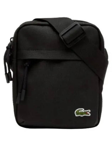 Neocroc Shoulder Bag Black - LACOSTE - BALAAN 1