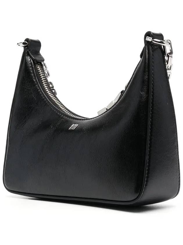 Moon Cut-out Chain Small Shoulder Bag Black - GIVENCHY - BALAAN 4