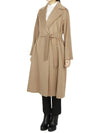 Umido Cashmere Single Coat Beige - MAX MARA - BALAAN 3