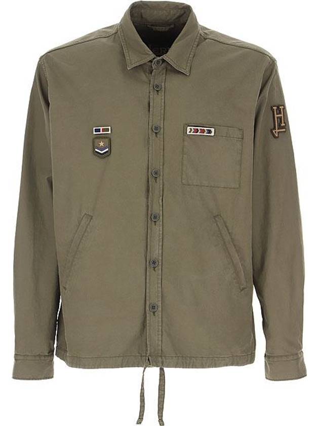 jacket GI0191U 13211 7730 military green - HERNO - BALAAN 1