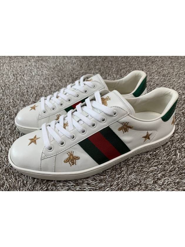 Ace bee star embroidery sneakers 8 5 275 - GUCCI - BALAAN 1