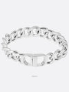 CD Icon Chain Link Bracelet Silver - DIOR - BALAAN 3