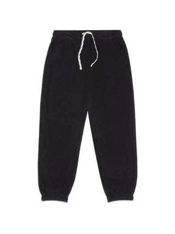 KODAK Kodacolor terry semi wide fit jogger pants BLACK - KODO - BALAAN 1