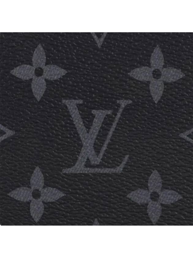 Multiple Monogram Eclipse Half Wallet Black - LOUIS VUITTON - BALAAN 7