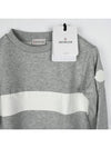 Gray Kids Sweatshirt 8G76120 809AG 980 - MONCLER - BALAAN 4