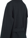 Esturia Wool Coat Black 2390160539600 013 90160539 - MAX MARA - BALAAN 7