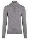 Men's Kian Tour Merino Knit Top Gray - J.LINDEBERG - BALAAN 2