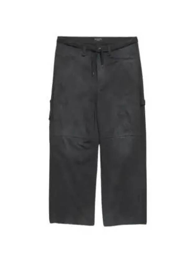 Cropped Cargo Straight Pants Black - BALENCIAGA - BALAAN 2