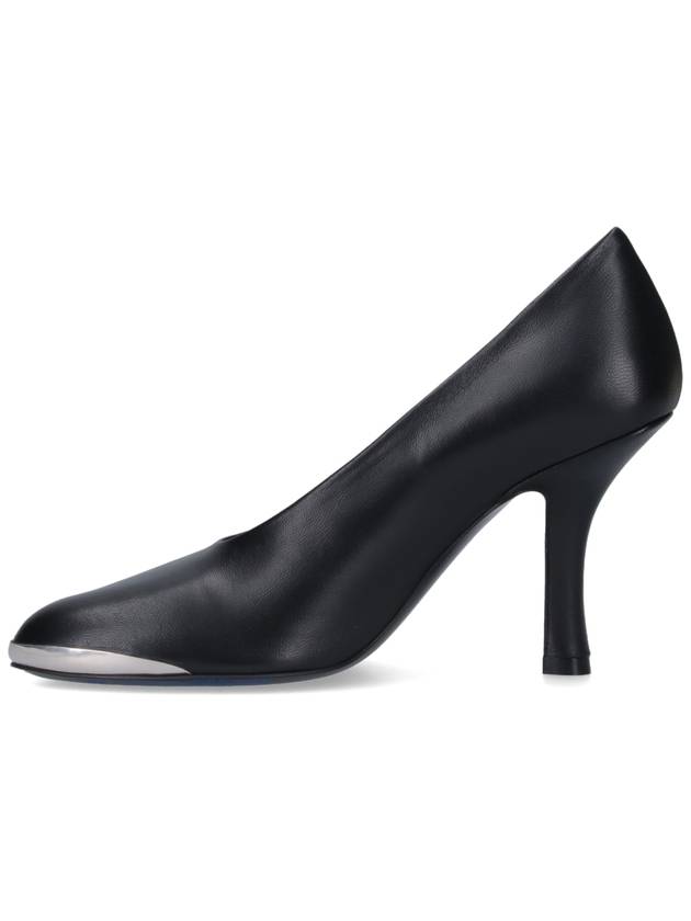 Duck Leather Pumps Black - BURBERRY - BALAAN 4