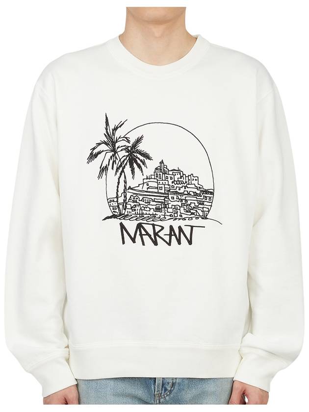 Mikoi Logo Sweatshirt White - ISABEL MARANT - BALAAN 2