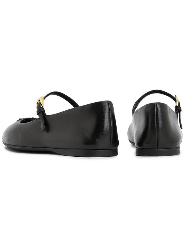 Patent Leather Ballerina Shoes Black - PRADA - BALAAN 7