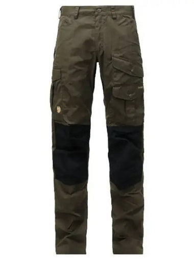 Men's Barents Pro Trousers Dark Olive Black - FJALL RAVEN - BALAAN 1