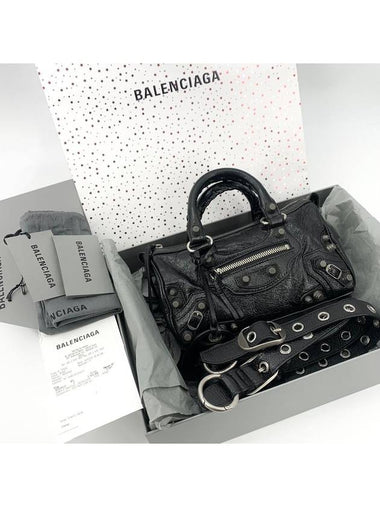 Le Cagol mini duffel shoulder bag black 743356 - BALENCIAGA - BALAAN 1