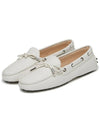 Women's Gommino Driving Shoes White - TOD'S - BALAAN 4