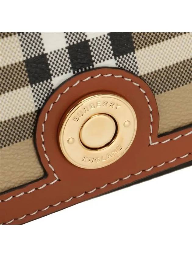 Check Shoulder Bag Beige - BURBERRY - BALAAN 6