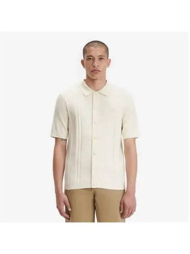 Fred Perry Sharp Button Through Knit Shirt 560 AFPM2415524 - FRED PERRY - BALAAN 1