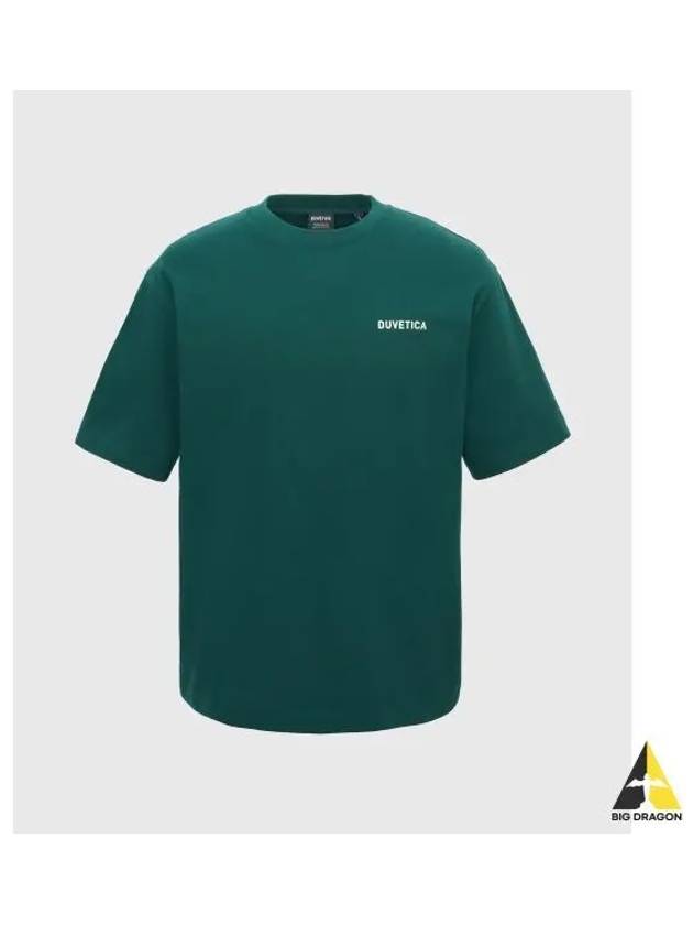 Karori Dark Mint Men s Short Sleeve T Shirt - DUVETICA - BALAAN 1