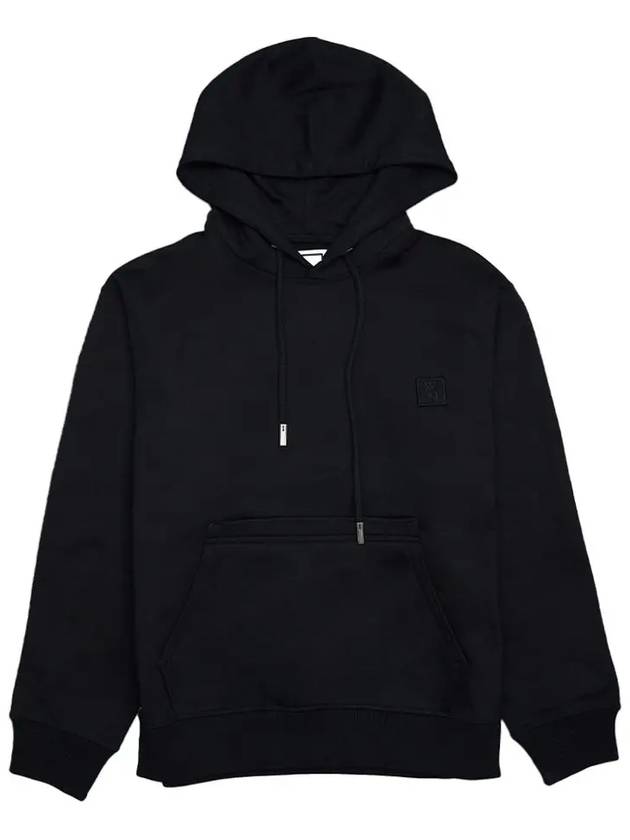 Gradient Embossed Back Logo Hoodie Black - WOOYOUNGMI - BALAAN 3