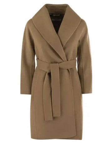 MESSI 29016121 045 29016121600 mesh virgin wool coat - MAX MARA - BALAAN 1