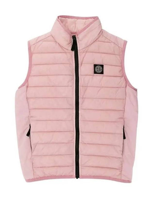 Kids Stone Island T Shirt Waistcoat 8016G0224 V0080 PINK - STONE ISLAND - BALAAN 2