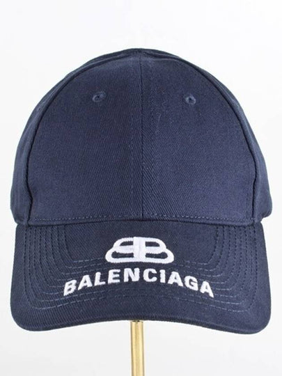 BB logo ball cap navy L - BALENCIAGA - BALAAN 2