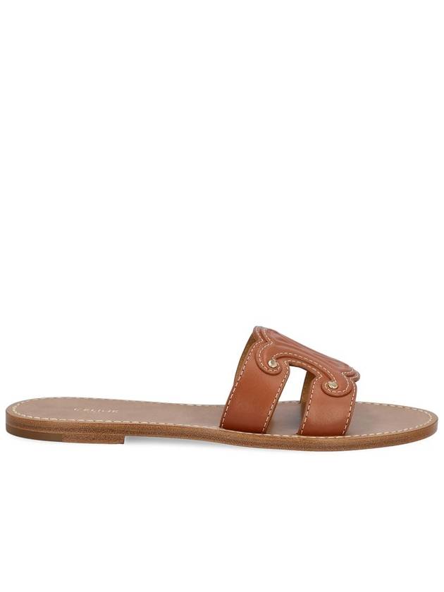 Triomphe Calfskin Mule Tan - CELINE - BALAAN 2