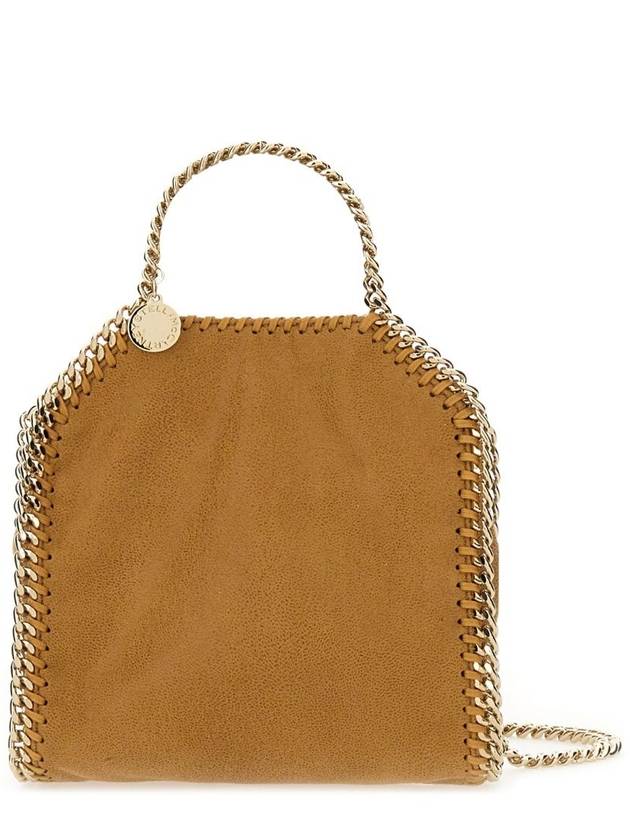 Stella McCartney Light Gold Chain Falabella Micro Tote Bags - STELLA MCCARTNEY - BALAAN 5