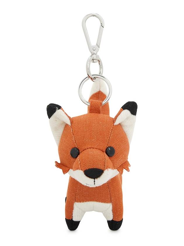 Medium Fox Charm Key Holder Rust - MAISON KITSUNE - BALAAN 2