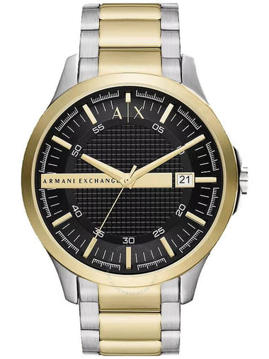 Armani Exchange Hampton Quartz Black Dial Men's Watch AX2453 - ARMANI EXCHANGE - BALAAN 1