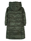 Women's Seipa Water Resistant Long Parka Dark Green - MAX MARA - BALAAN 3