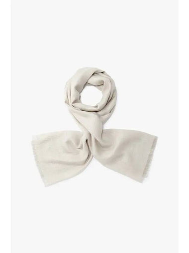 Women s Cashmere Blend Metallic Scarf Light Beige - BRUNELLO CUCINELLI - BALAAN 1