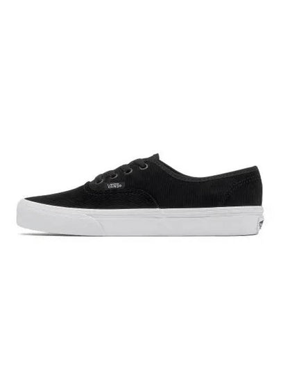 Authentic Corduroy Low Top Sneakers Black - VANS - BALAAN 2