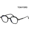 Glasses Frame TF5900B 001 Blue Light Blocking Wellington Horned Frame Eye Protection - TOM FORD - BALAAN 1