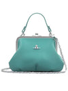 Granny Frame Purse Shoulder Bag Light Blue - VIVIENNE WESTWOOD - BALAAN 2