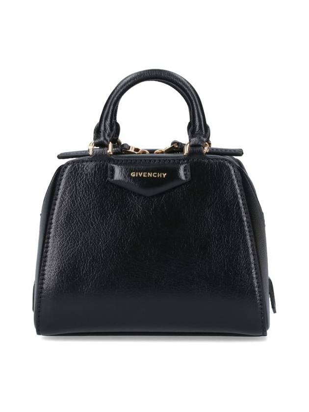 Antigona Cube Leather Tote Bag Black - GIVENCHY - BALAAN 2