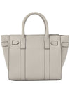 Bayswater Zipped Mini Tote Bag Grey - MULBERRY - BALAAN 5