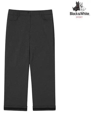 Women s Cabra 3 8 Pants 5134LZWN BLACK - BLACK&WHITE - BALAAN 1