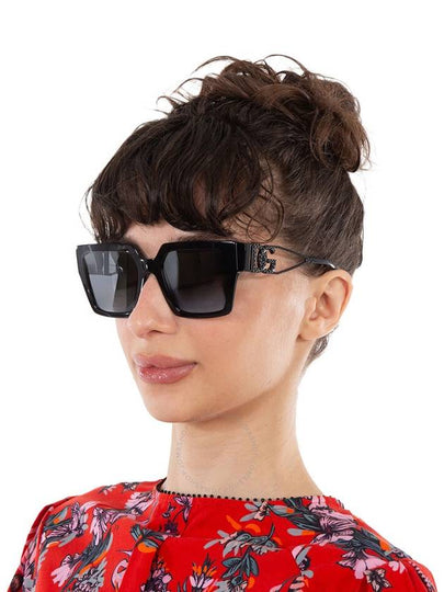 Dolce and Gabbana Grey Mirrored Black Square Ladies Sunglasses DG4446B 501/6G 53 - DOLCE&GABBANA - BALAAN 2