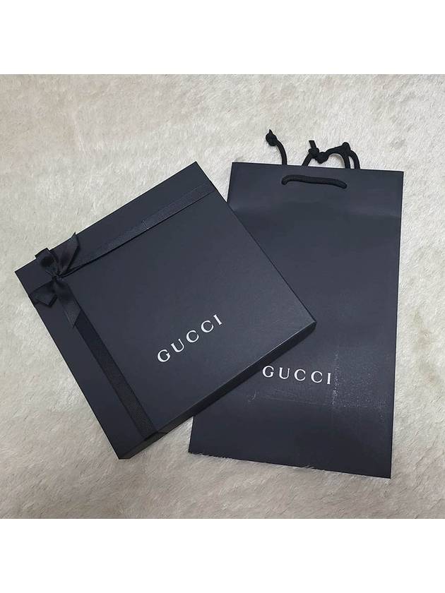 438253 GG black twotone unisex doublesided muffler scarf - GUCCI - BALAAN 6