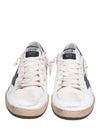 Ballstar Dusty Blue Tab Low Top Sneakers White - GOLDEN GOOSE - BALAAN 4