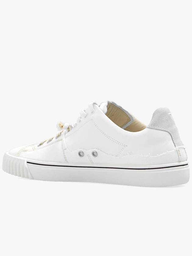 New Evolution Leather Low Top Sneakers White - MAISON MARGIELA - BALAAN 6