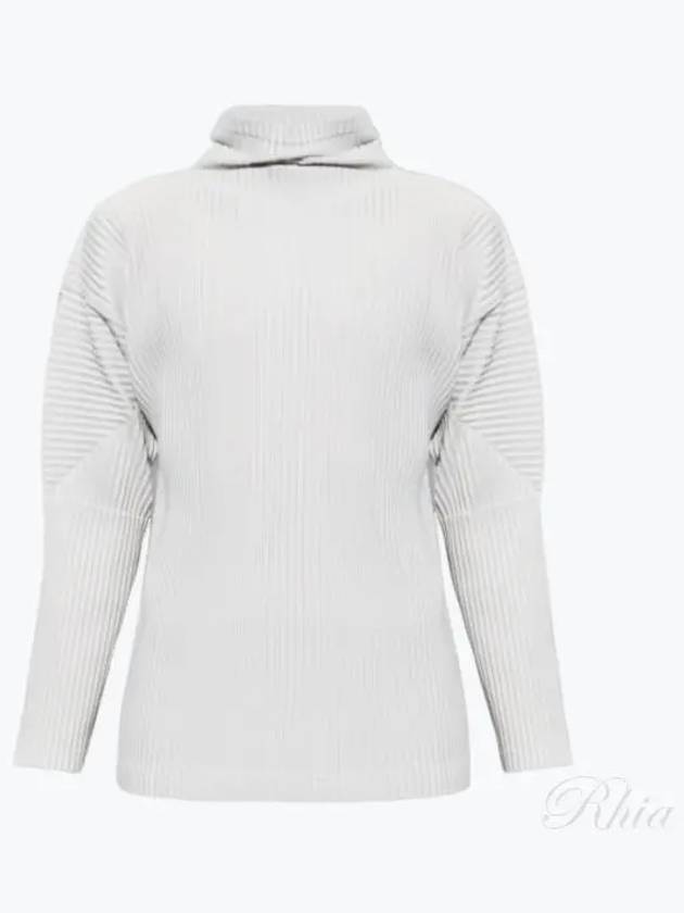 Homme Pliss HP49JK422 11 Pleated High Neck Long Sleeve - ISSEY MIYAKE - BALAAN 1