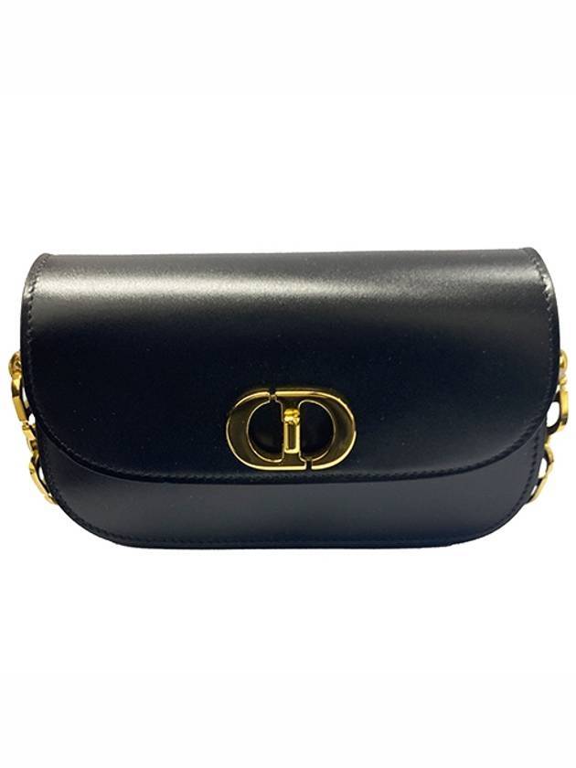 Small 30 Montaigne Avenue Shoulder Bag Black - DIOR - BALAAN 1