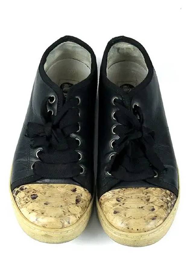 Smith Market Crocodile Sneakers Women s Shoes - LANVIN - BALAAN 4