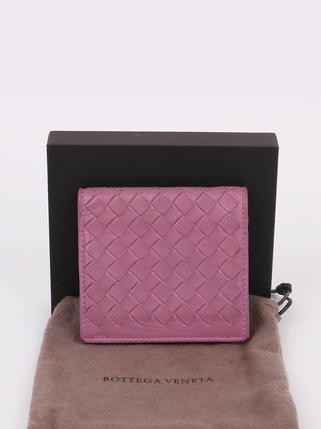 Light pink leather women s card wallet - BOTTEGA VENETA - BALAAN 10