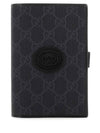 Gucci Interlocking G Passport Wallet Black - GUCCI - BALAAN 1