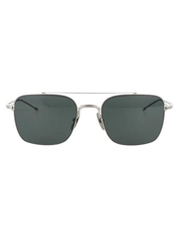 Eyewear Aviator Sunglasses Black Iron - THOM BROWNE - BALAAN 1