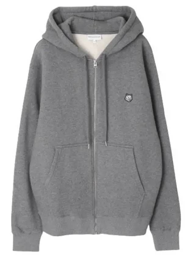 Foxhead Patch Comfort Zipper Hooded Zip up Men - MAISON KITSUNE - BALAAN 1