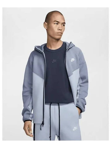 Sportswear Tech Fleece Windrunner Men s Full Zip Hoody Light Armory Blue Asean Slate White FB7922 440 717329 - NIKE - BALAAN 1